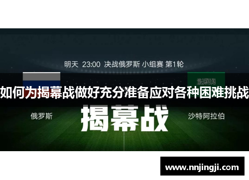 如何为揭幕战做好充分准备应对各种困难挑战