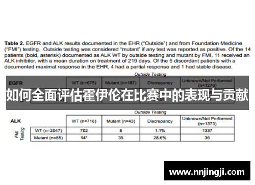 如何全面评估霍伊伦在比赛中的表现与贡献